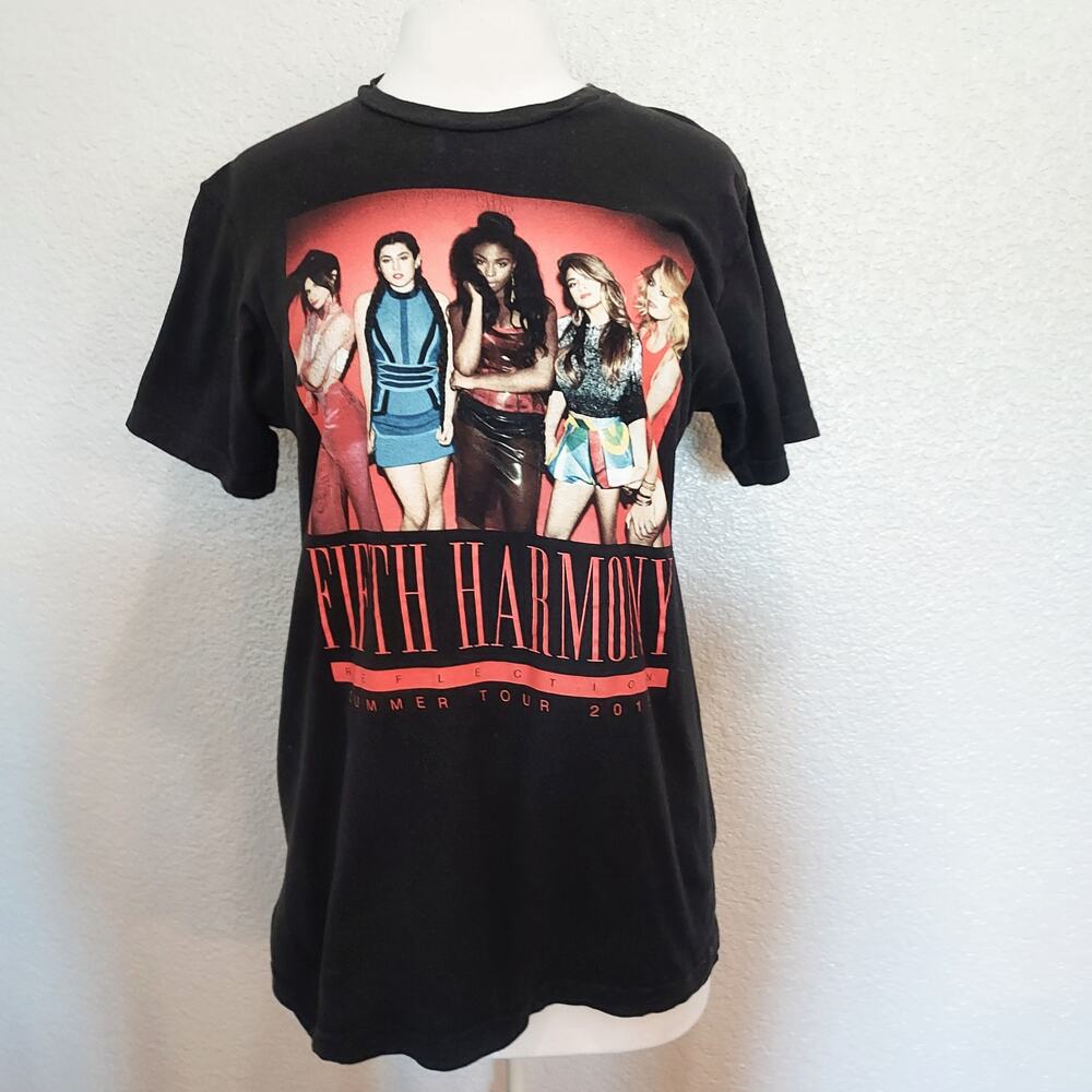 Fifth Harmony Black Summer Concert Tour 2015 T-Shirt